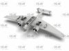 ICM 48352 HP.52 Hampden B.Mk.I WWII British bomber (100% new molds) 1/48